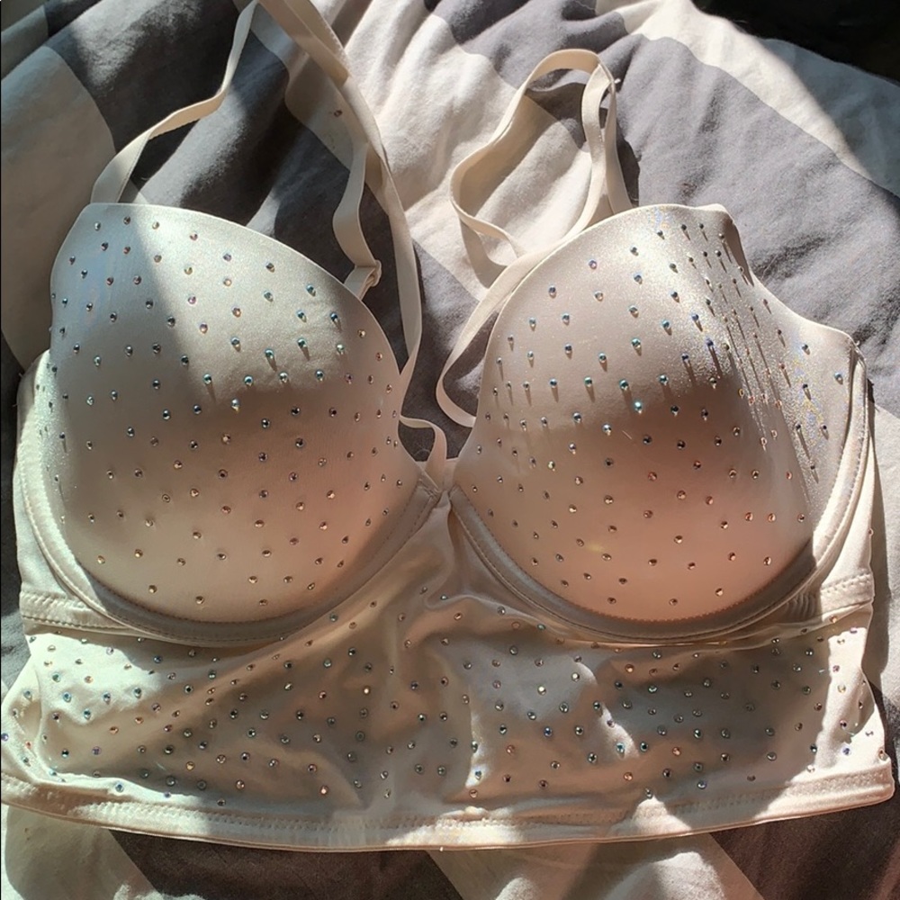 Bedazzled Bra Top with straps